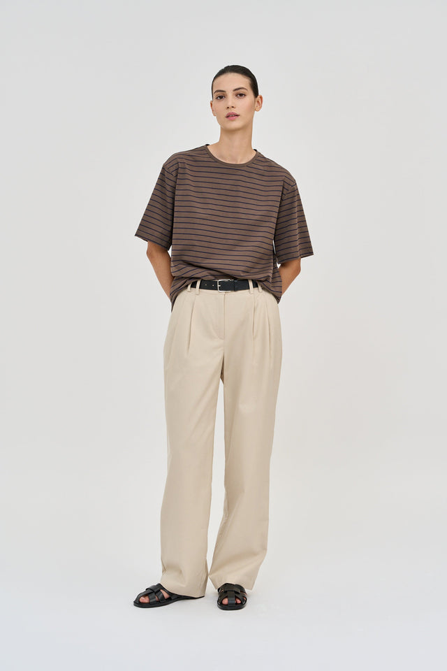 Noah Pants Tencel Beige