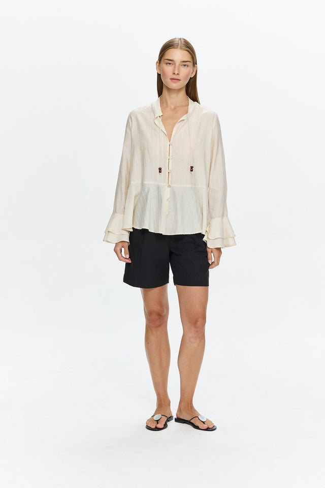 Charlotte Blouse Beige