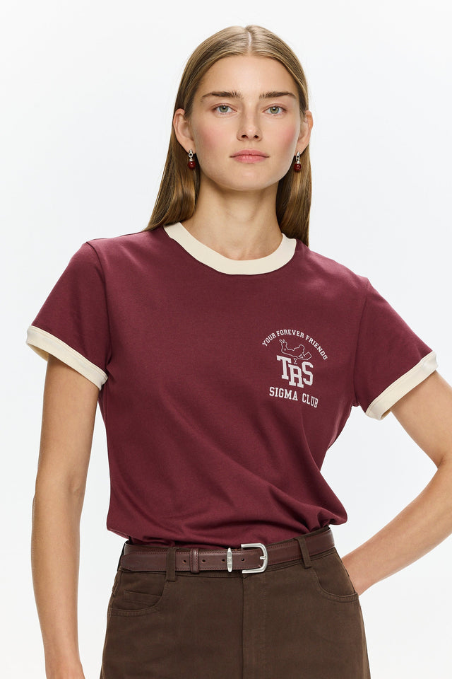 Pre-order: Tres Fitted T Bordeaux Club