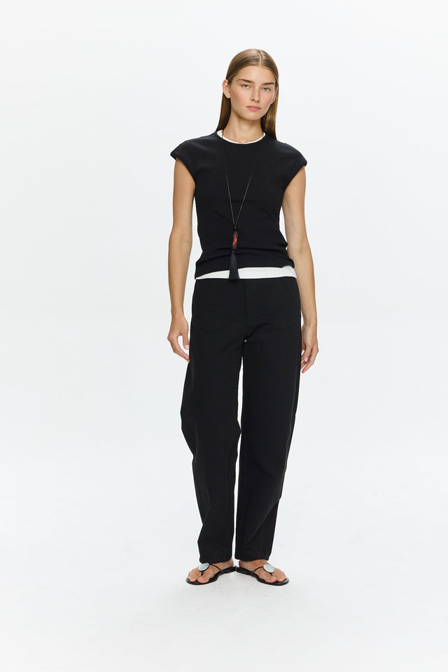 Ruby Slim T Black