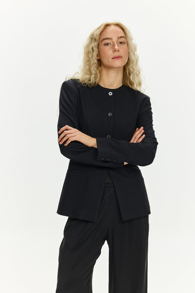 Ines Soft Blazer Black