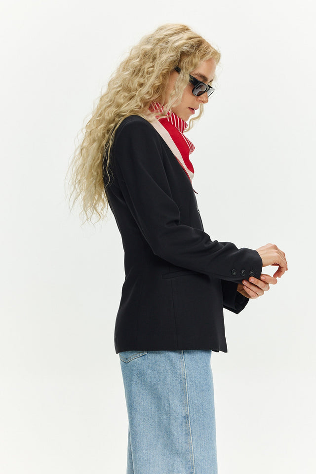 Ines Soft Blazer Black