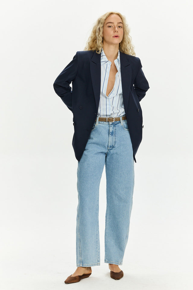 Elly Semi-Tailored Dark Blue
