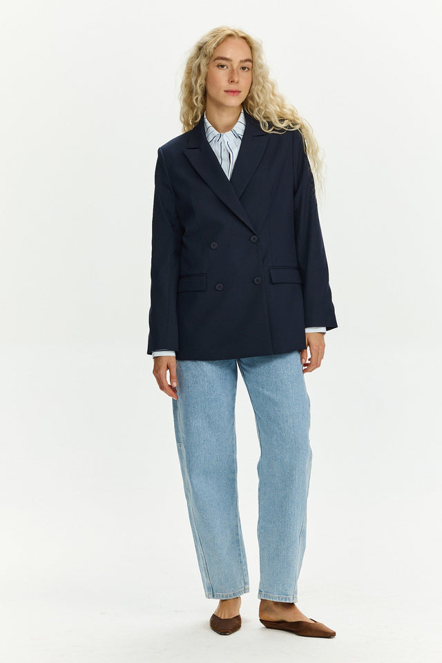 Elly Semi-Tailored Dark Blue
