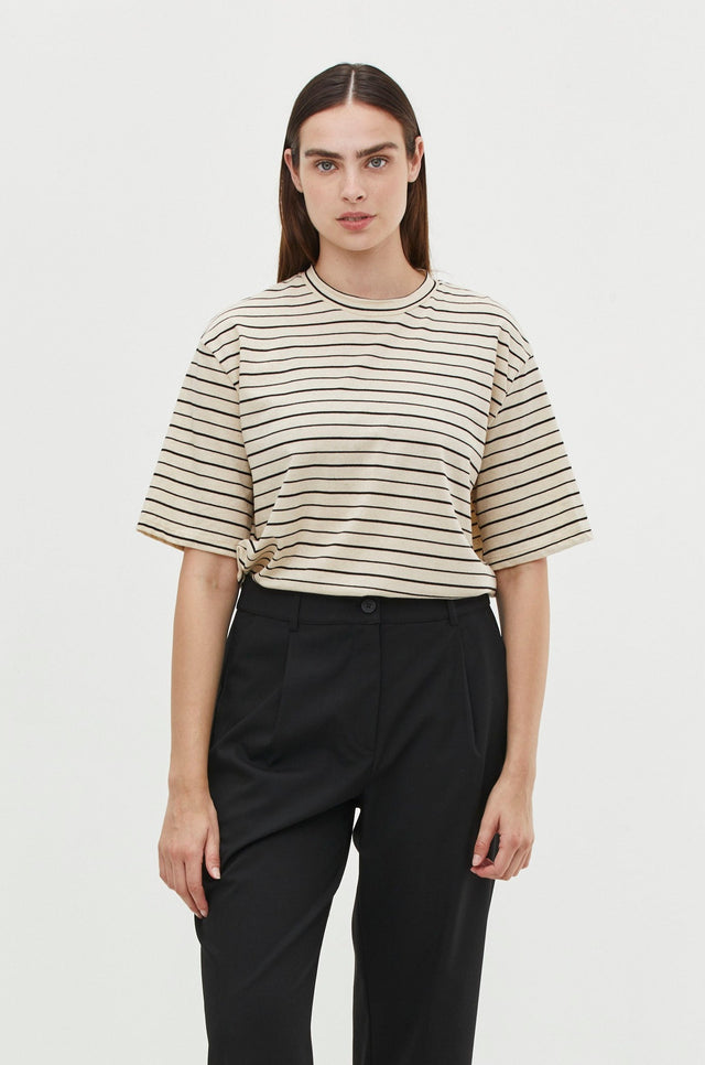 Oversized T Stripes Natural