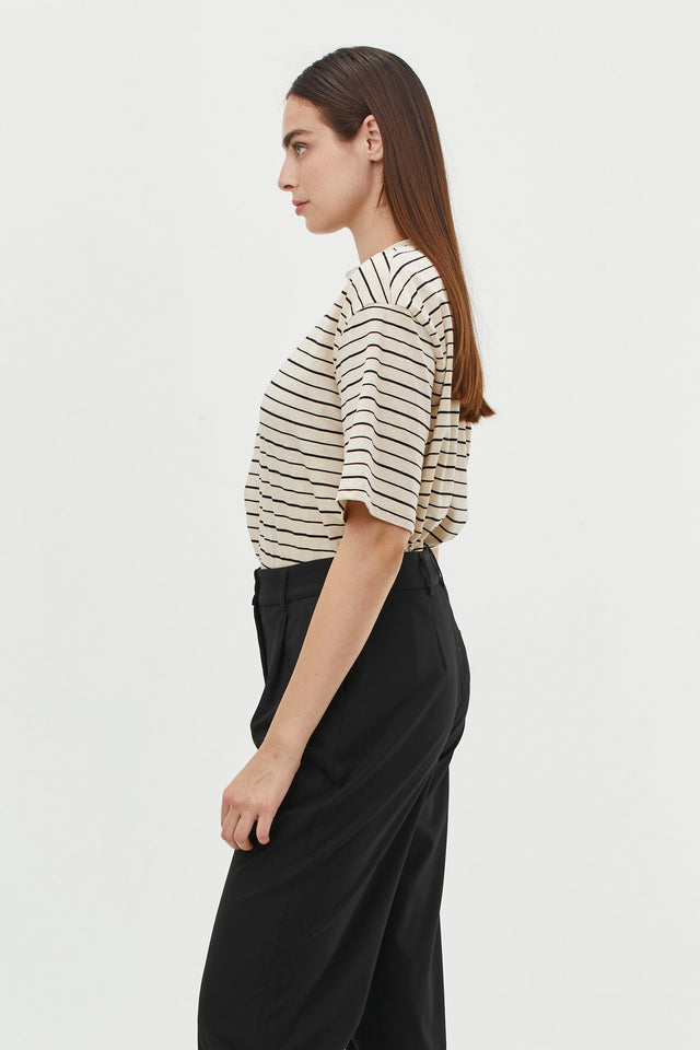 Oversized T Stripes Natural