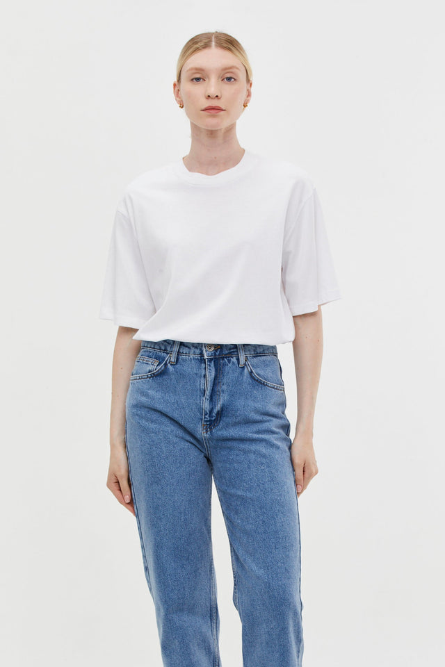 TRES Oversized T White
