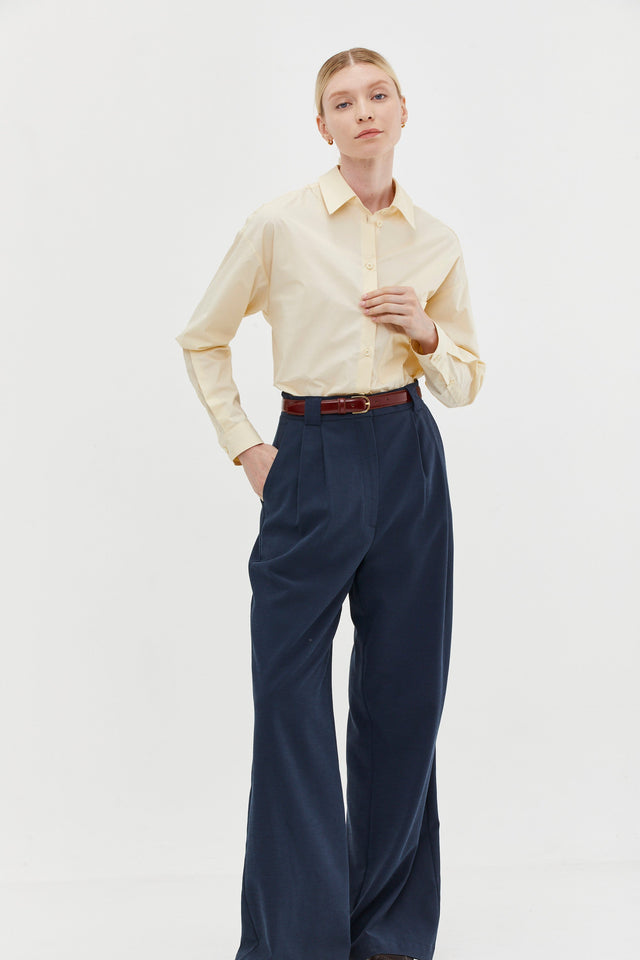 Luca Tailored Pants Blue