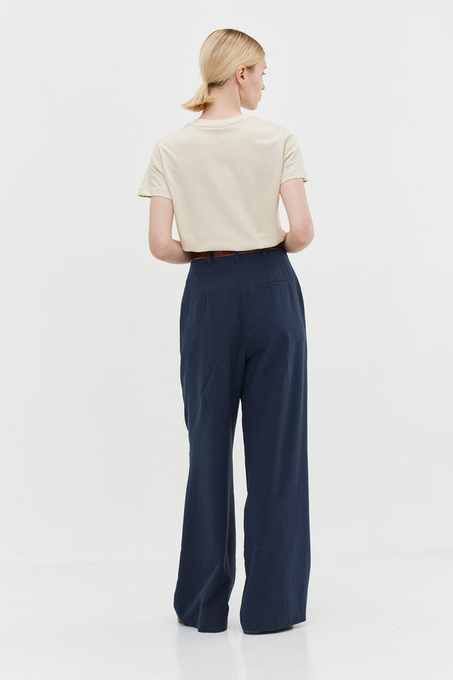 Luca Tailored Pants Blue