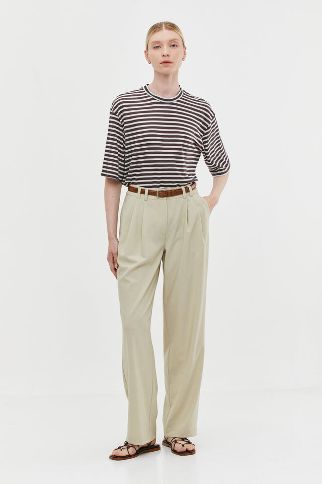 Noah Tailored Pants Beige