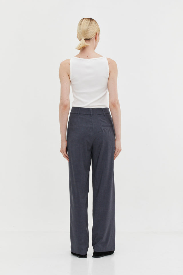 Noah Tailored Pants Grey