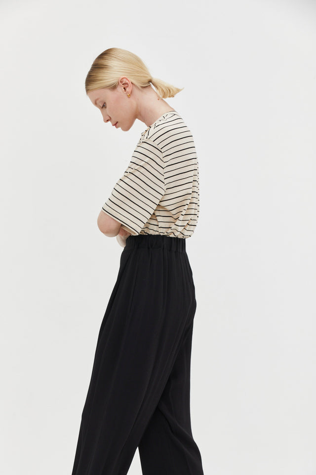 Oversized T Stripes Natural