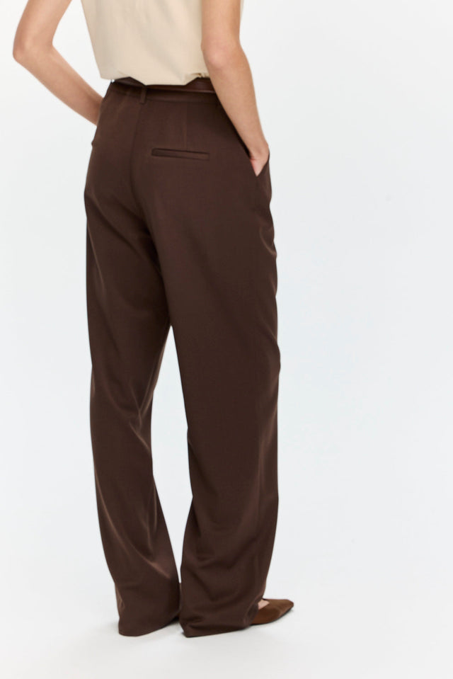 Pre-order: Noah Tailored Pants Brown