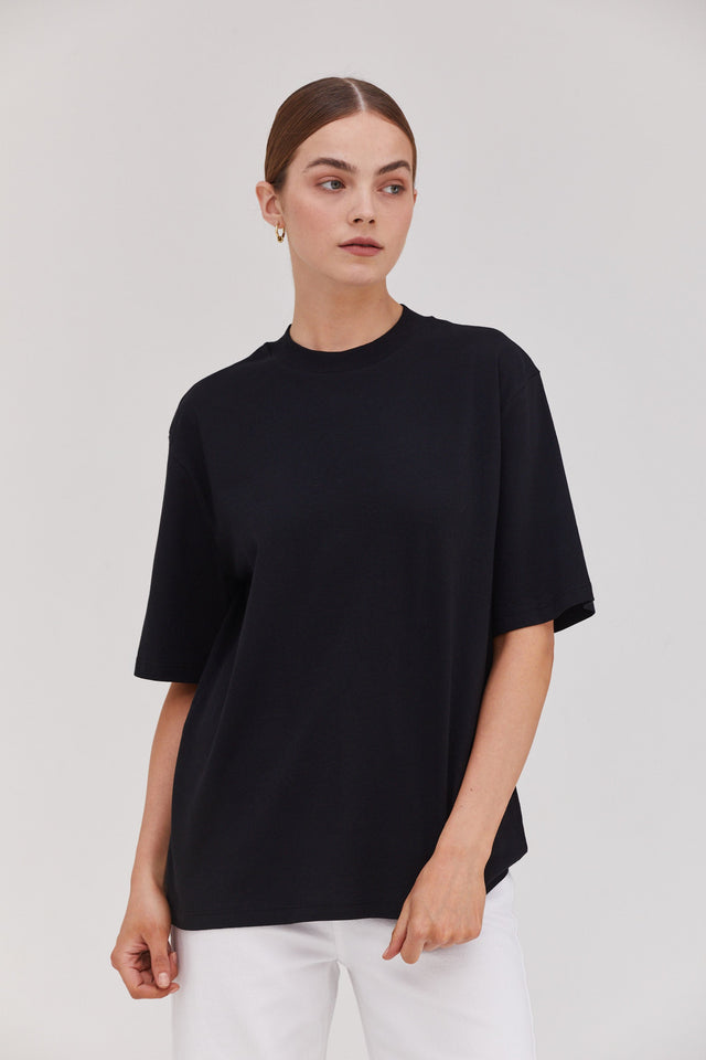 Oversized T Black