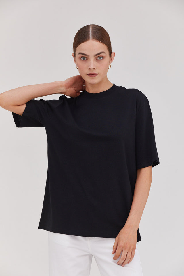 Oversized T Black