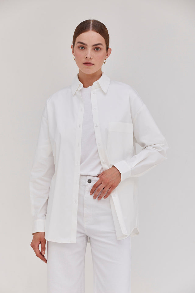 Andy Blouse White