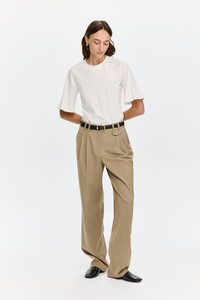 Pre-order: Noah Tailored Pants Stone