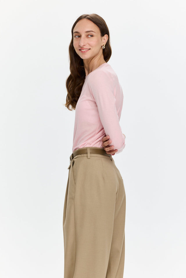Mili Tencel Silk Top Pink