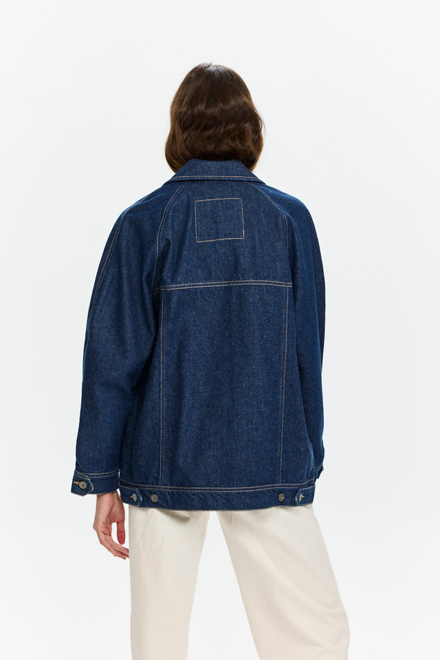 Pre-order: Denim Jacket Dark Indigo