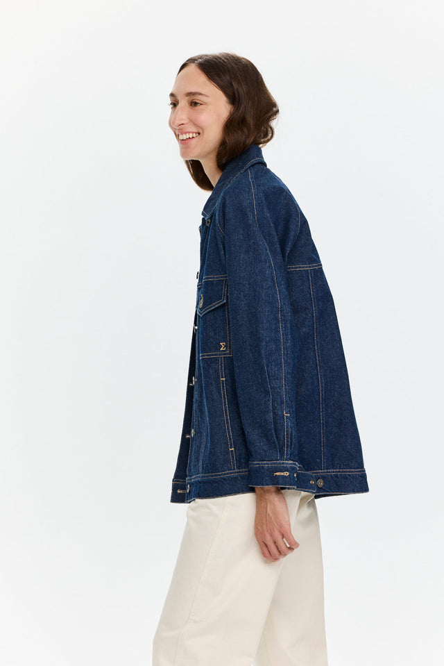 Pre-order: Denim Jacket Dark Indigo