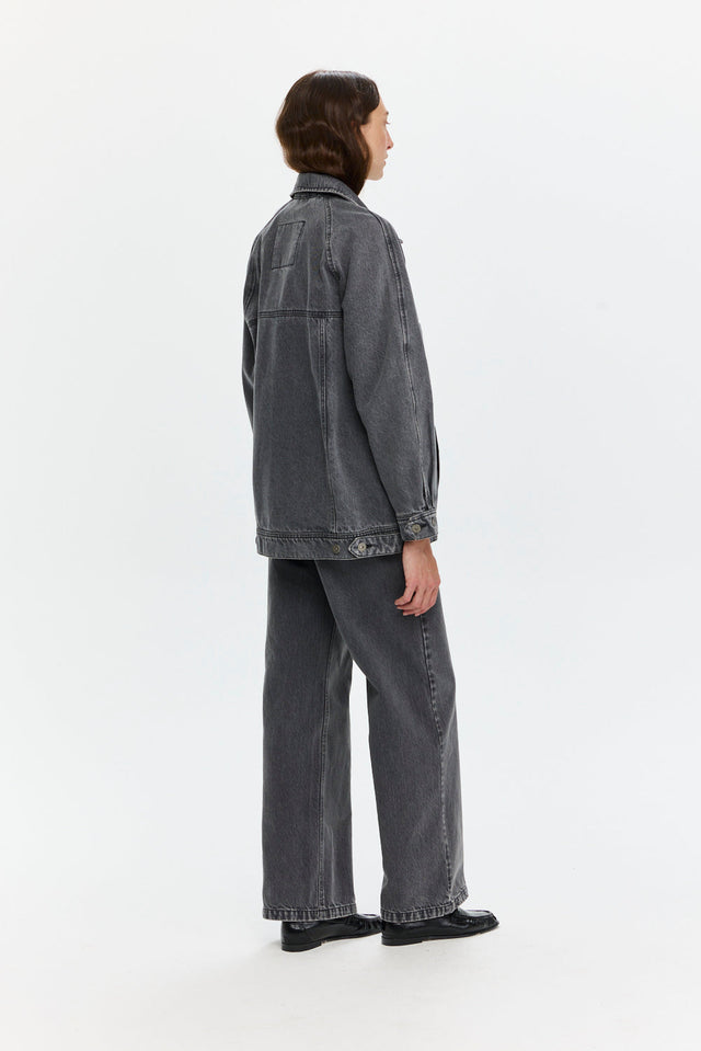 Pre-order: Denim Jacket Washed Grey