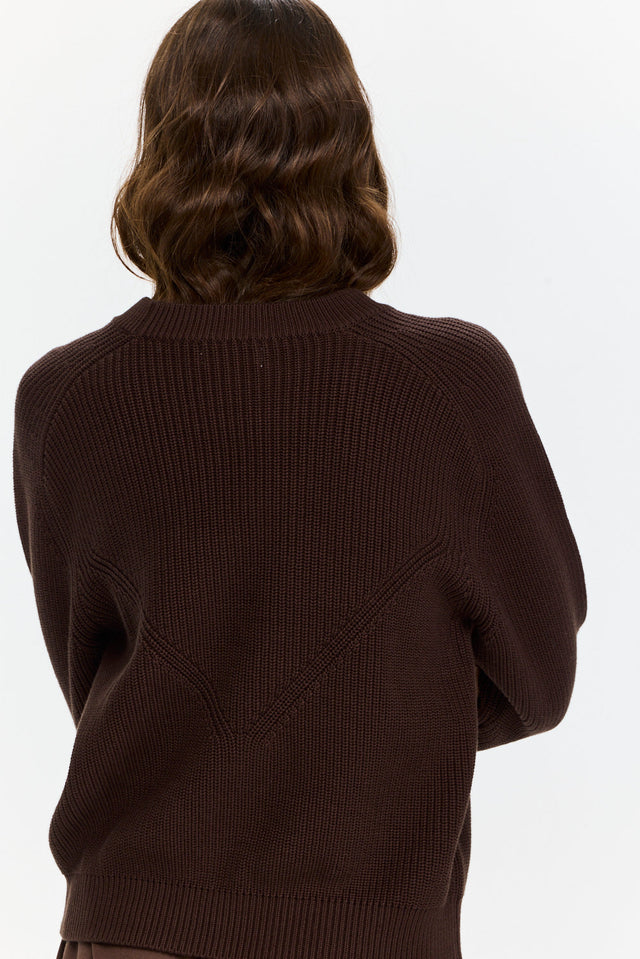 Pre-order Nico Sweater Chocolate Brown