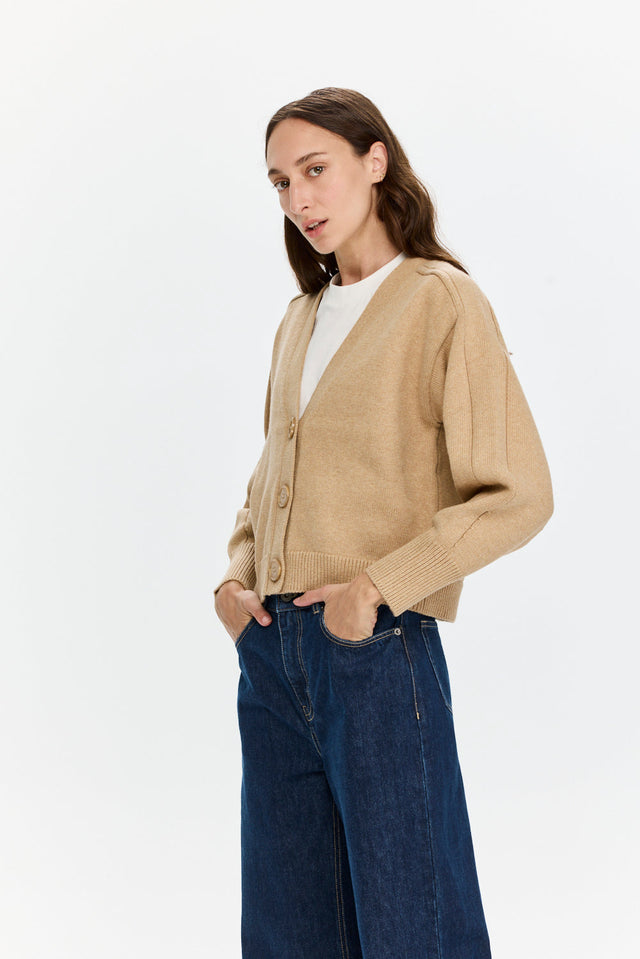 Pre-order Mia Cardigan Latte