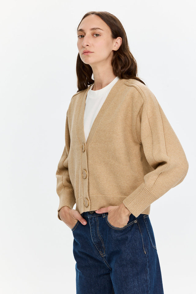 Pre-order Mia Cardigan Latte