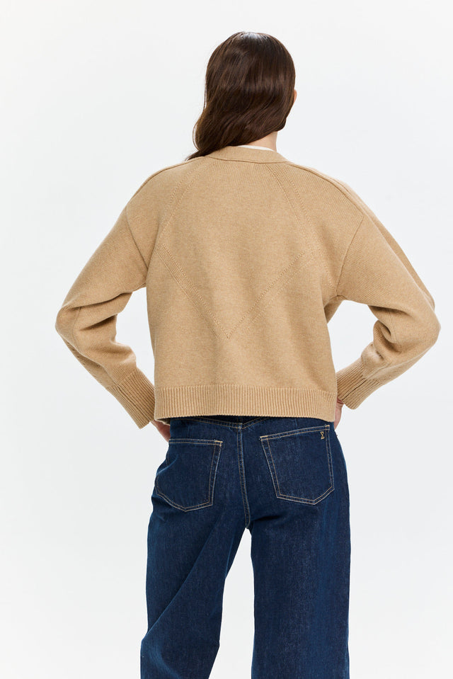 Pre-order Mia Cardigan Latte