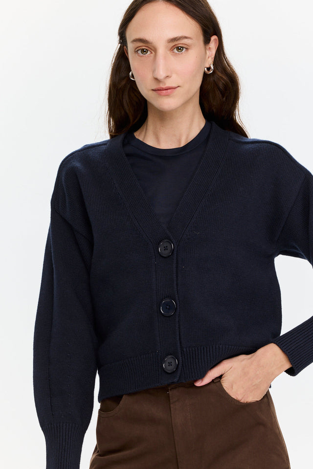 Pre-order Mia Cardigan Midnight Blue