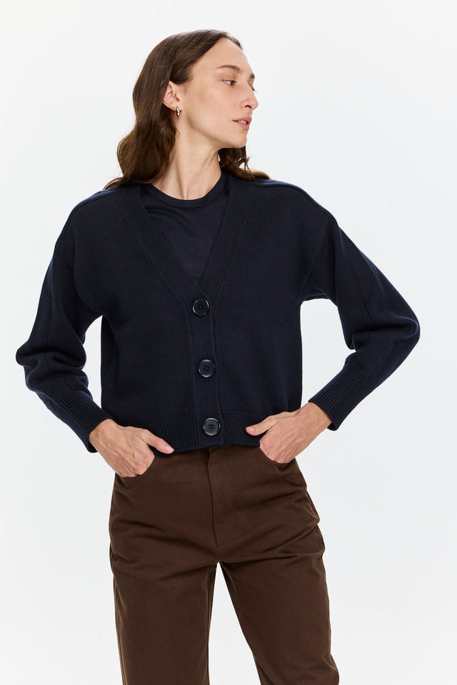 Pre-order Mia Cardigan Midnight Blue