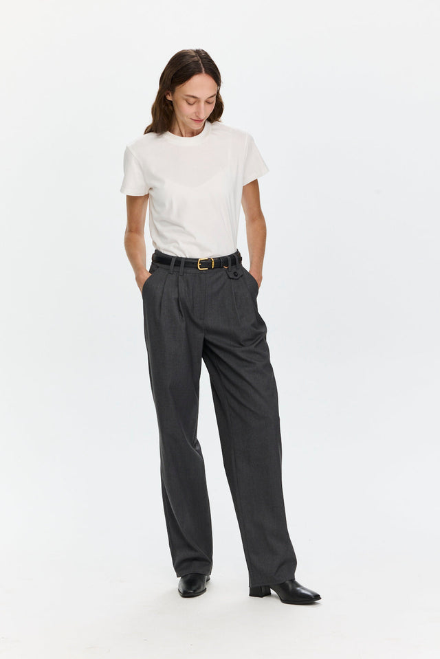 Pre-order: Noah Tailored Pants Grey