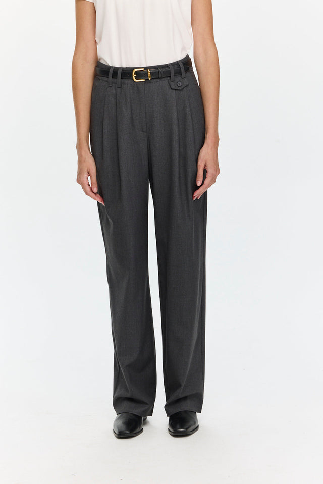 Pre-order: Noah Tailored Pants Grey