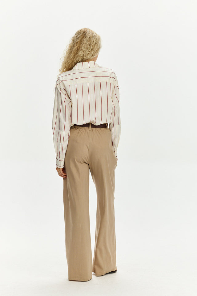 Sam Blouse Yellow Stripes