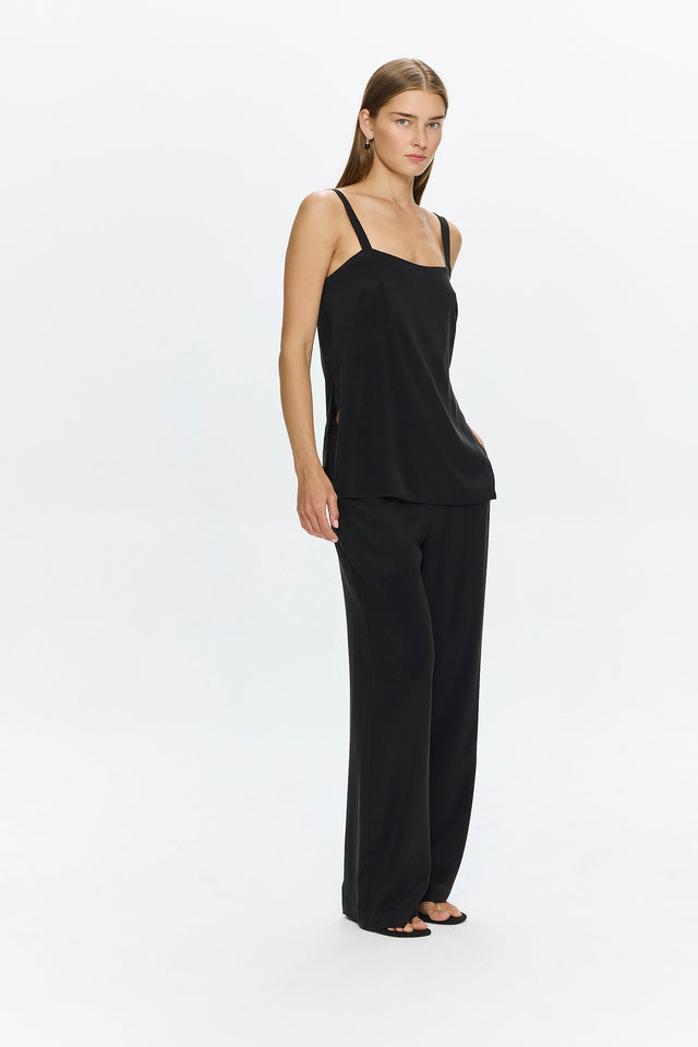 Alex Cupro Pants Black