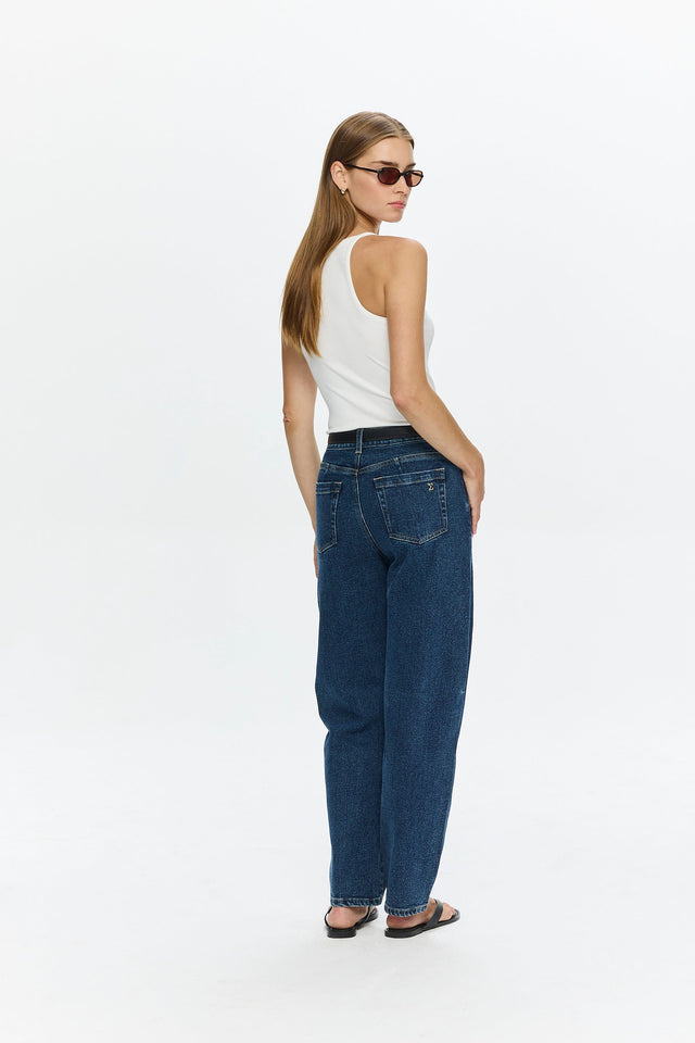Barrel Leg Denim Indigo