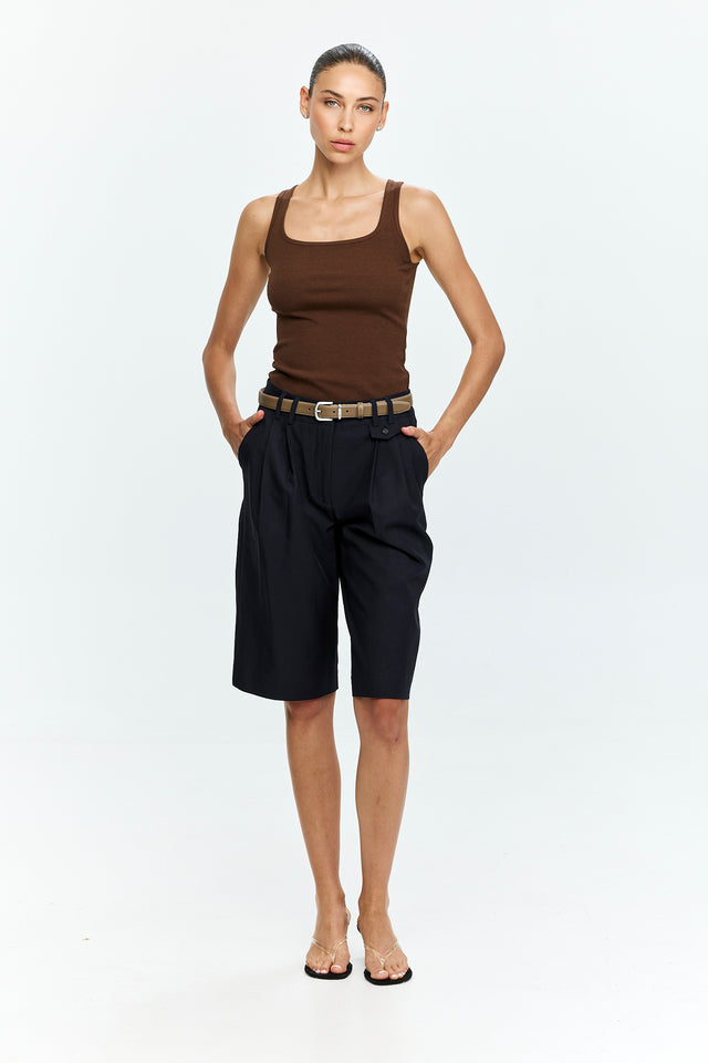 Chloe Tank Top Brown