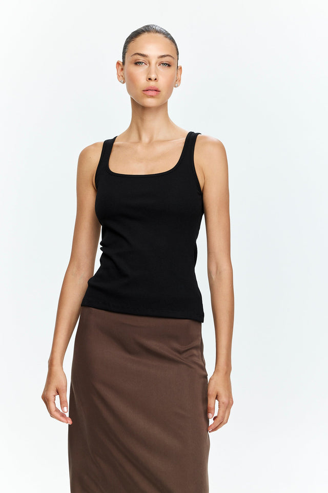 Chloe Tank Top Black