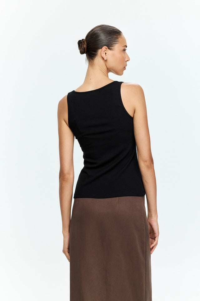 Chloe Tank Top Black