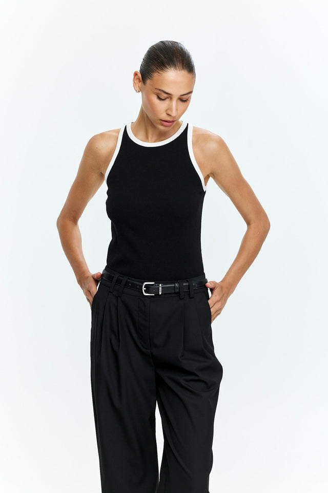 Zoe Contrast Black