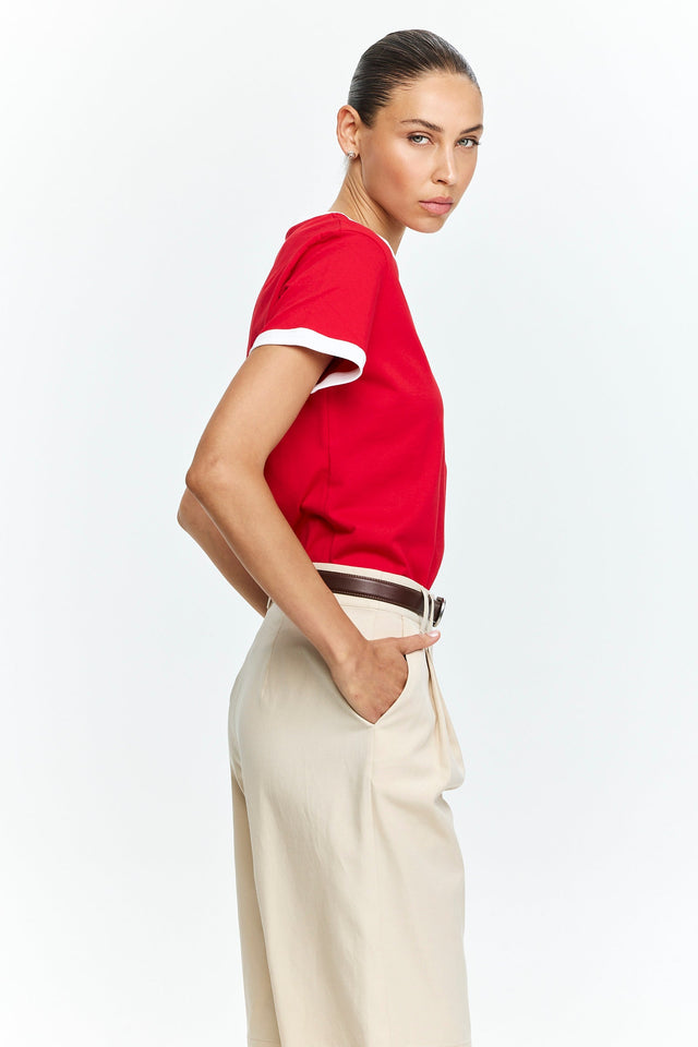 Tres Fitted T Red Club