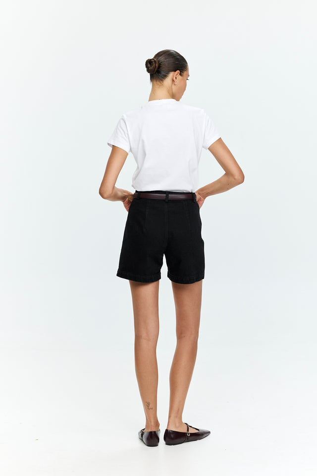 Simon Drill Shorts Black