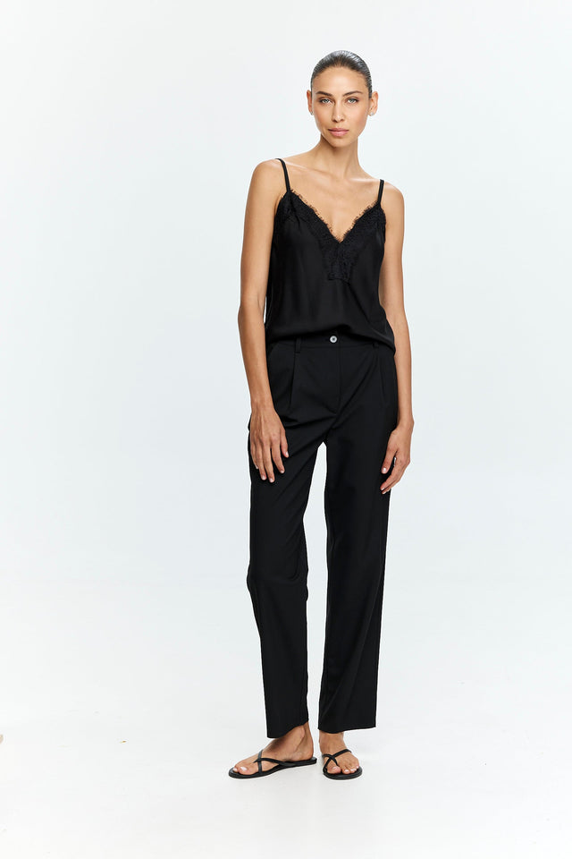 Harry Tailored Pants Black