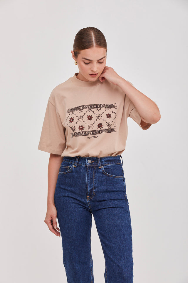 The Island Oversized T Nude