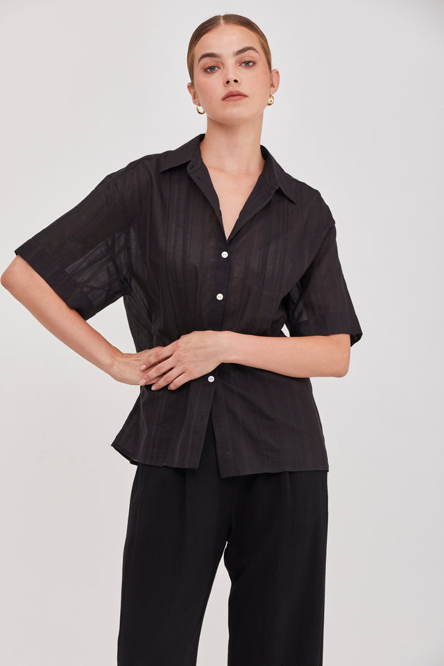 Nora Blouse Black