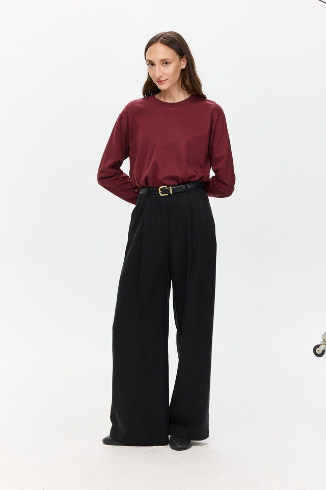 Oliver Tencel Pants Black