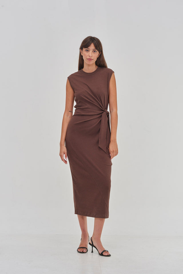 Sophie dress Brown