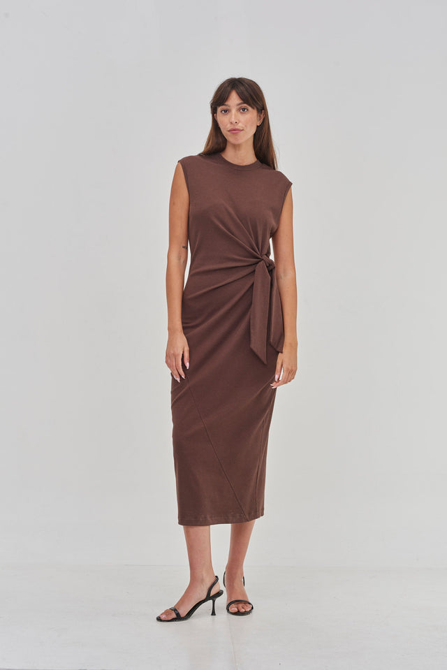 Sophie dress Brown