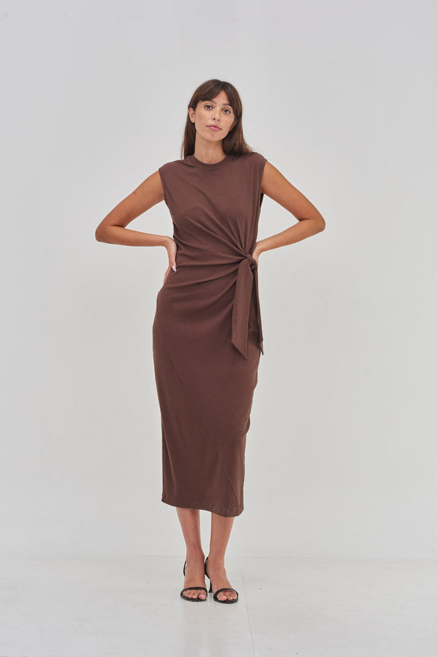 Sophie dress Brown