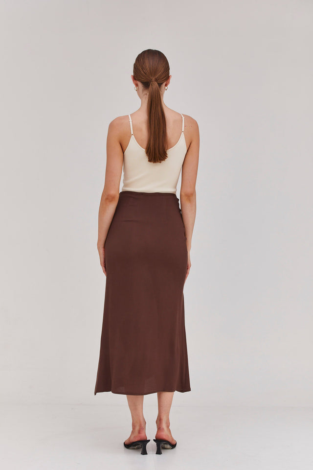 Luna Skirt Brown